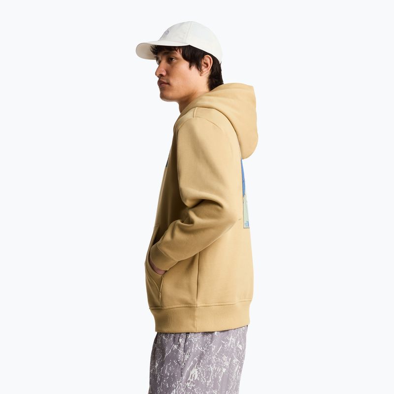 The North Face Mountain Celebration Relaxed Hoodie khaki stone 6