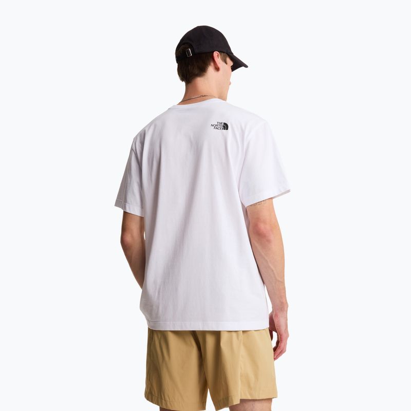 Herren T-Shirt The North Face Mountain Logo Relaxed tnf white 3