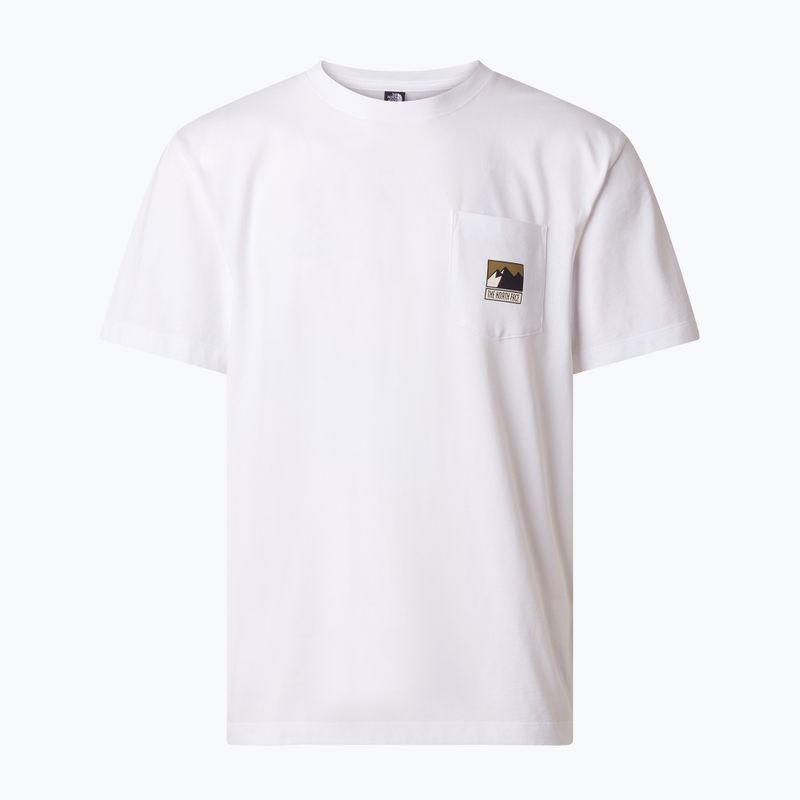 Herren T-Shirt The North Face Mountain Logo Relaxed tnf white 4