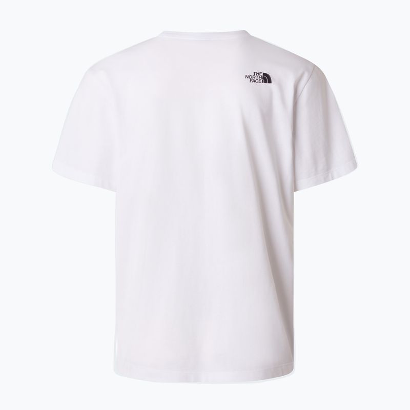 Herren T-Shirt The North Face Mountain Logo Relaxed tnf white 5