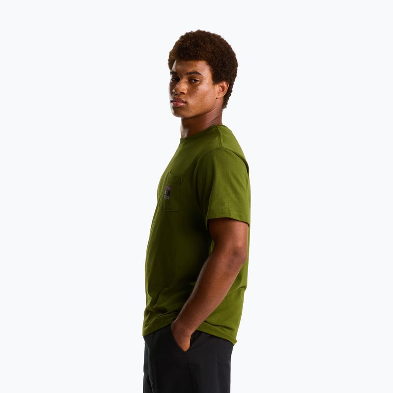 Herren T-Shirt The North Face Mountain Logo Relaxed woodland green 4