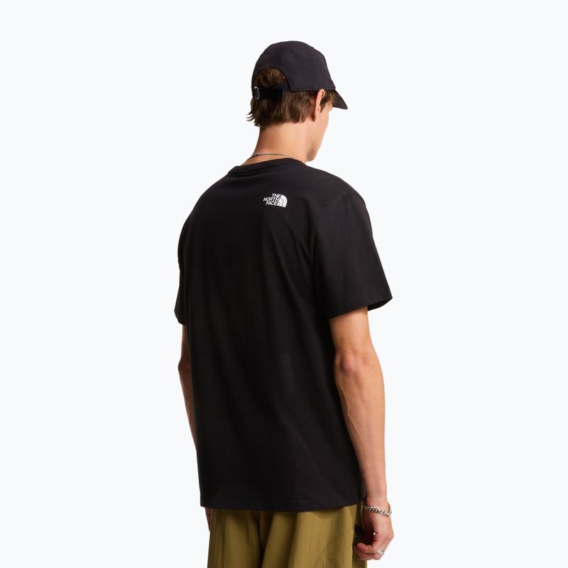 Herren T-Shirt The North Face Mountain Logo Relaxed tnf black 3