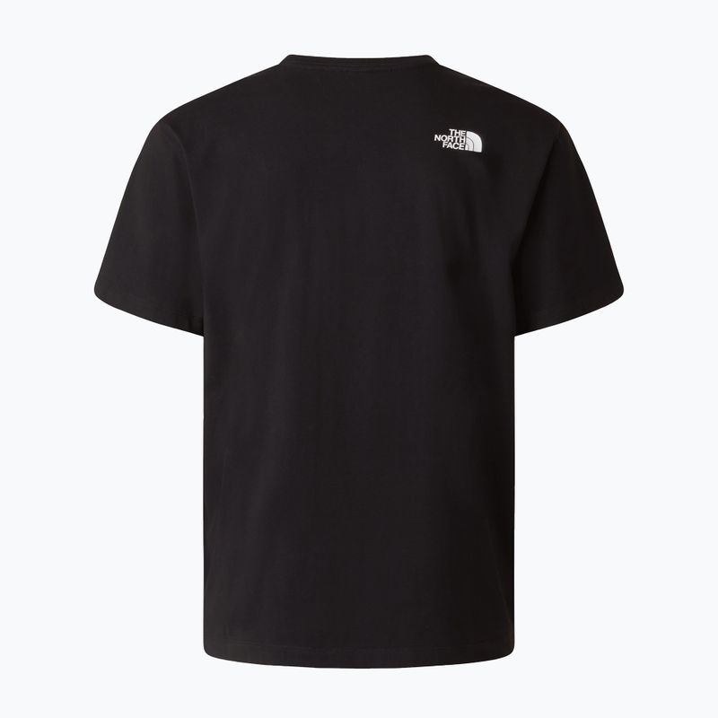 Herren T-Shirt The North Face Mountain Logo Relaxed tnf black 6