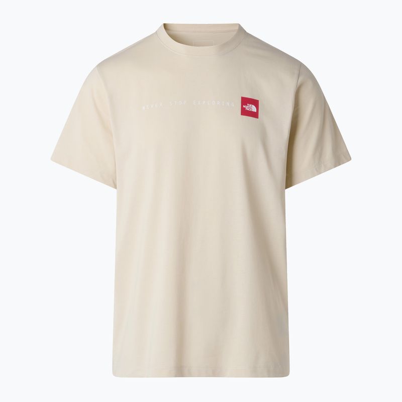 Herren-Trekking-T-Shirt The North Face Never Stop Exploring Regular desert 5