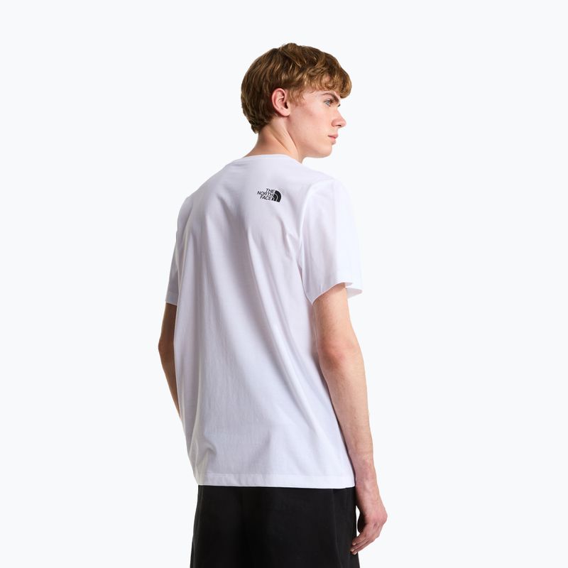 Herren-Trekking-T-Shirt The North Face Never Stop Exploring Regular tnf white 3