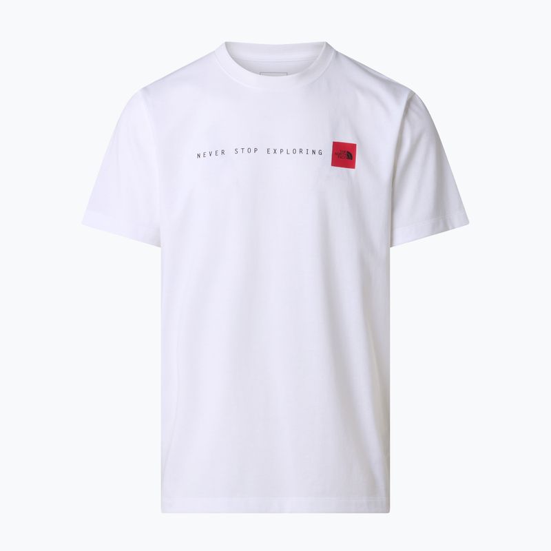 Herren-Trekking-T-Shirt The North Face Never Stop Exploring Regular tnf white 5