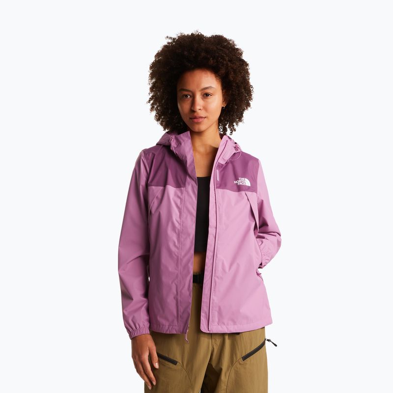 Damen-Regenjacke The North Face Antora Rain hushed lavender/chroma purple 4