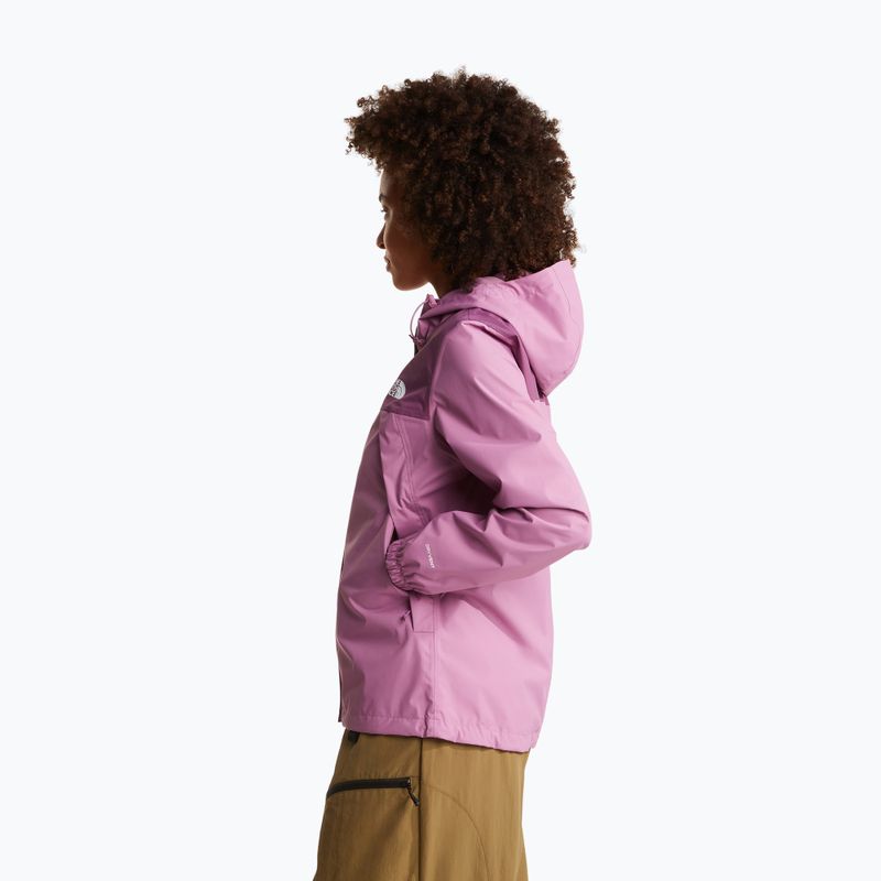 Damen-Regenjacke The North Face Antora Rain hushed lavender/chroma purple 5