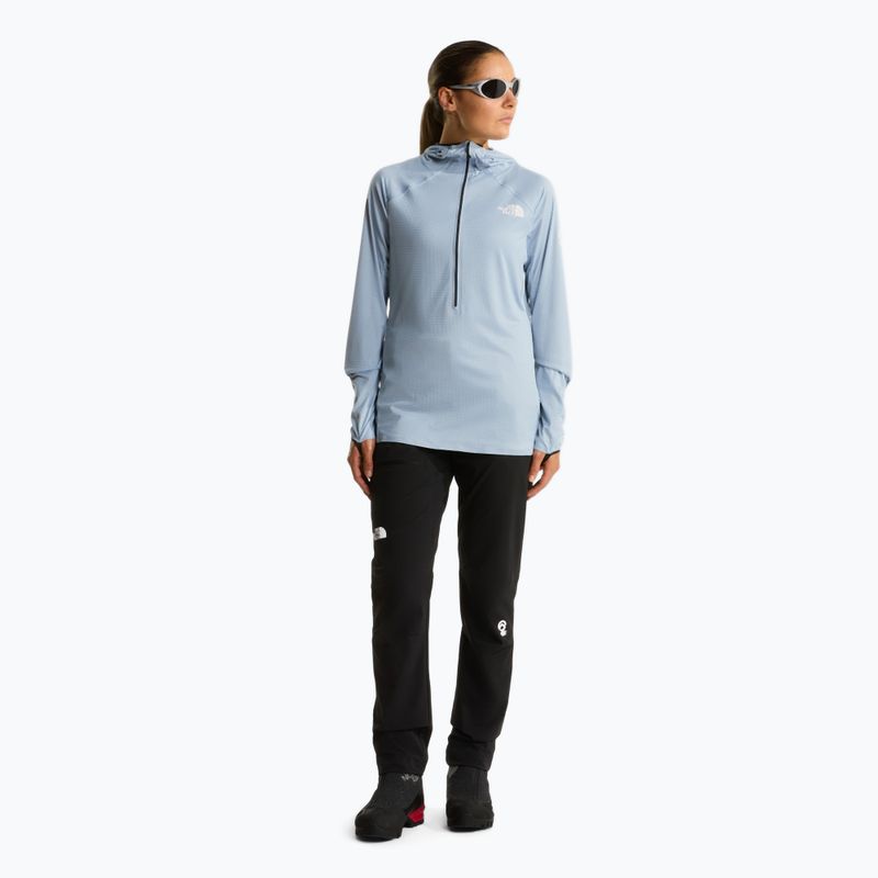 Damen-Trekkingpullover The North Face Summit Direct Sun Hoodie frost grey 2