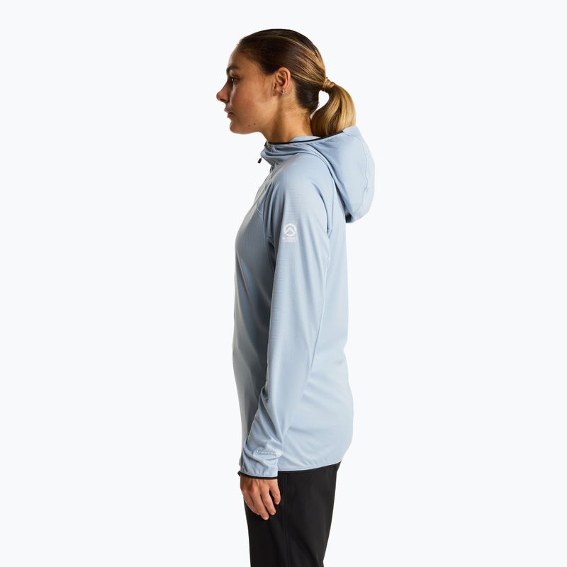 Damen-Trekkingpullover The North Face Summit Direct Sun Hoodie frost grey 4