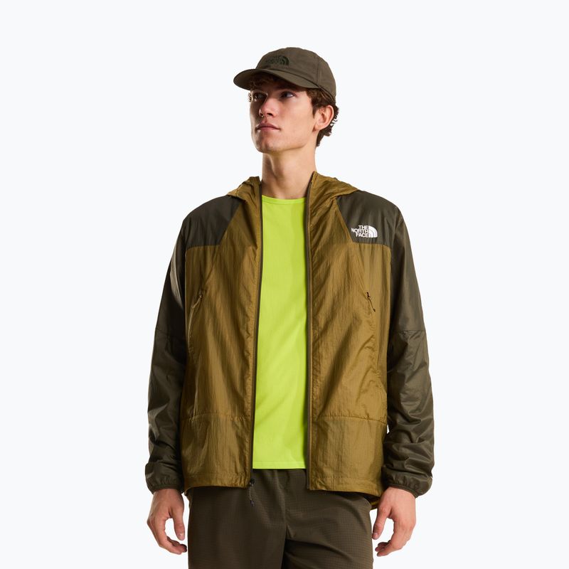 Herren-Windjacke The North Face Ridgelite FF Wind cedar/new taupe green 4