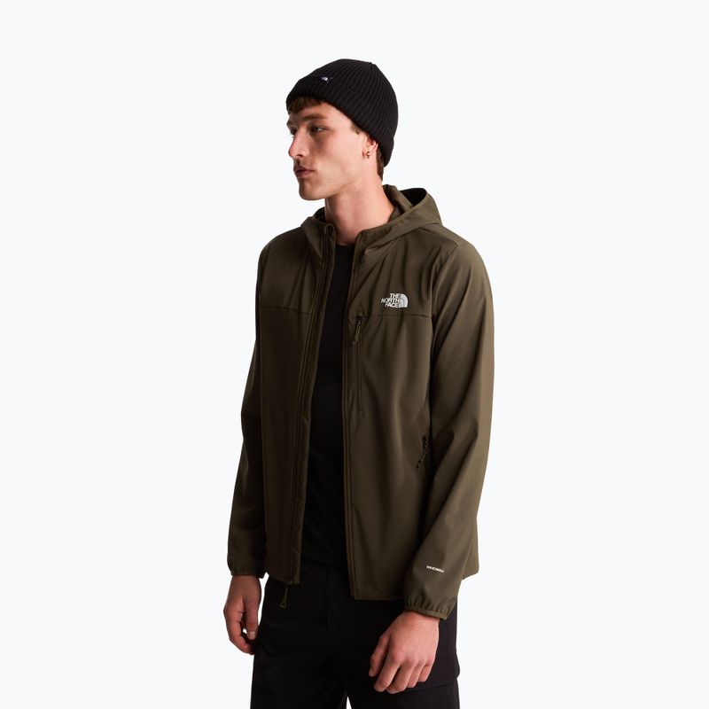 Herren-Softshelljacke The North Face Nimble Hoodie 2 new taupe green 5