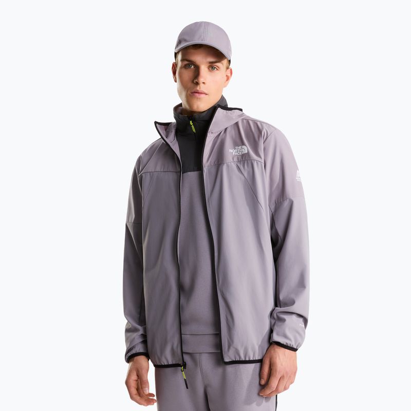 Herren-Softshelljacke The North Face Moutain Athletics Ushba Hooded trancscedent grey 5
