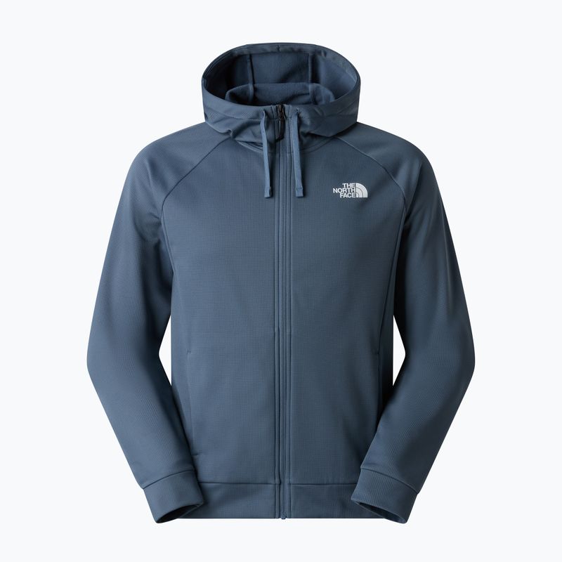 Herrenpullover The North Face Reaxion 2.0 Hooded Full Zip granite grey dark heather 5