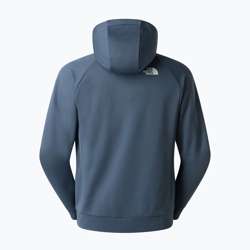 Herrenpullover The North Face Reaxion 2.0 Hooded Full Zip granite grey dark heather 6