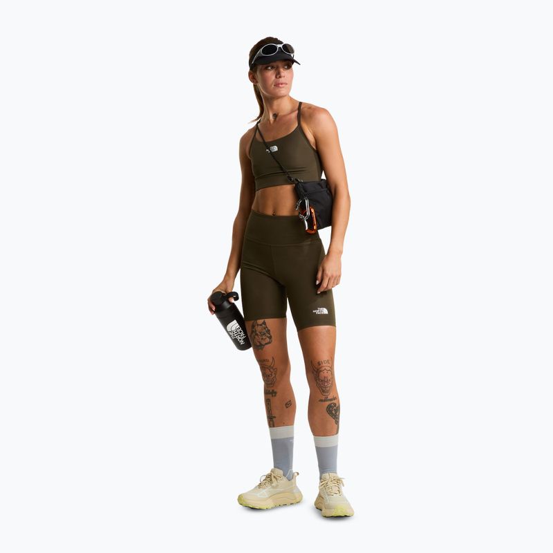 Damen-Trekking-Shorts The North Face Flex 8IN Tight new taupe green 2