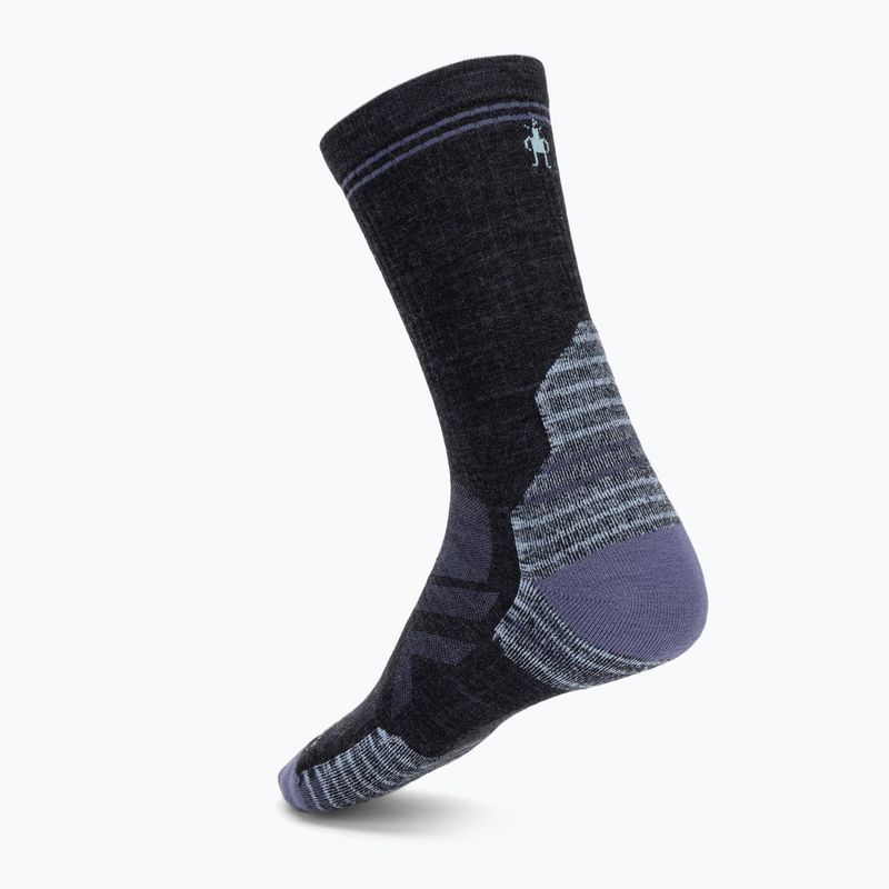 Damensocken Smartwool Hike Targeted Cushion Mid Crew charcoal 2