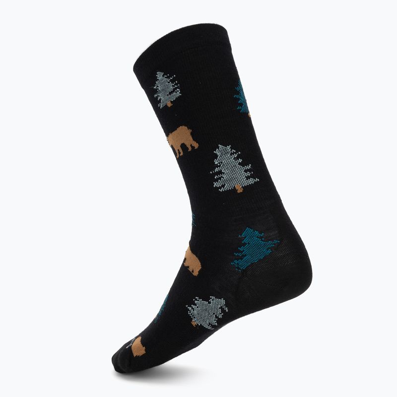 Socken Smartwool Everyday Trough The Trees Crew black 2