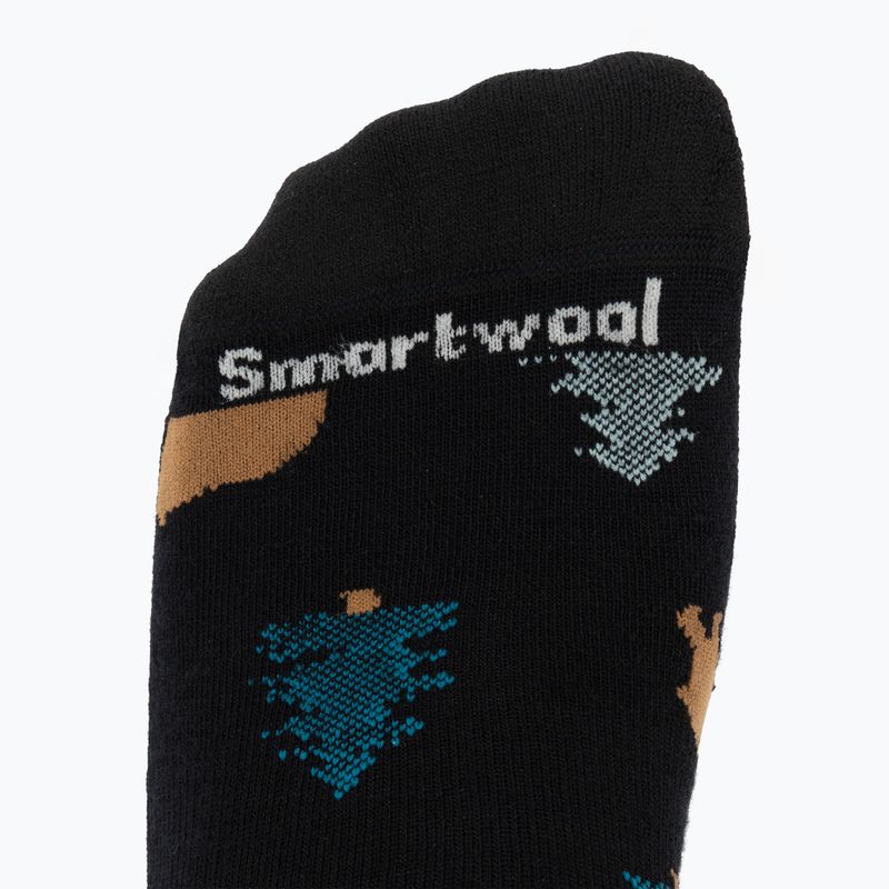 Socken Smartwool Everyday Trough The Trees Crew black 3