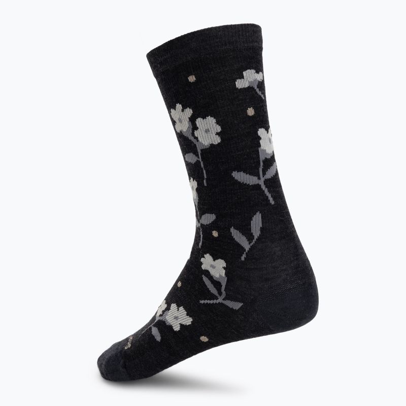 Damensocken Smartwool Everyday Garden Gala Crew charcoal 2