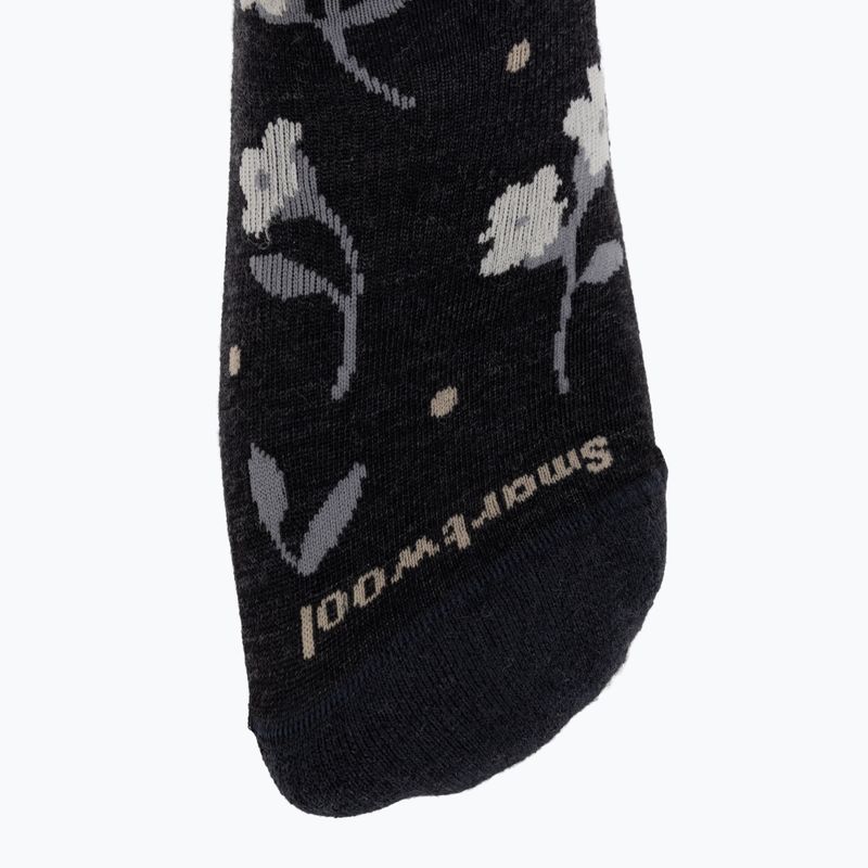Damensocken Smartwool Everyday Garden Gala Crew charcoal 3