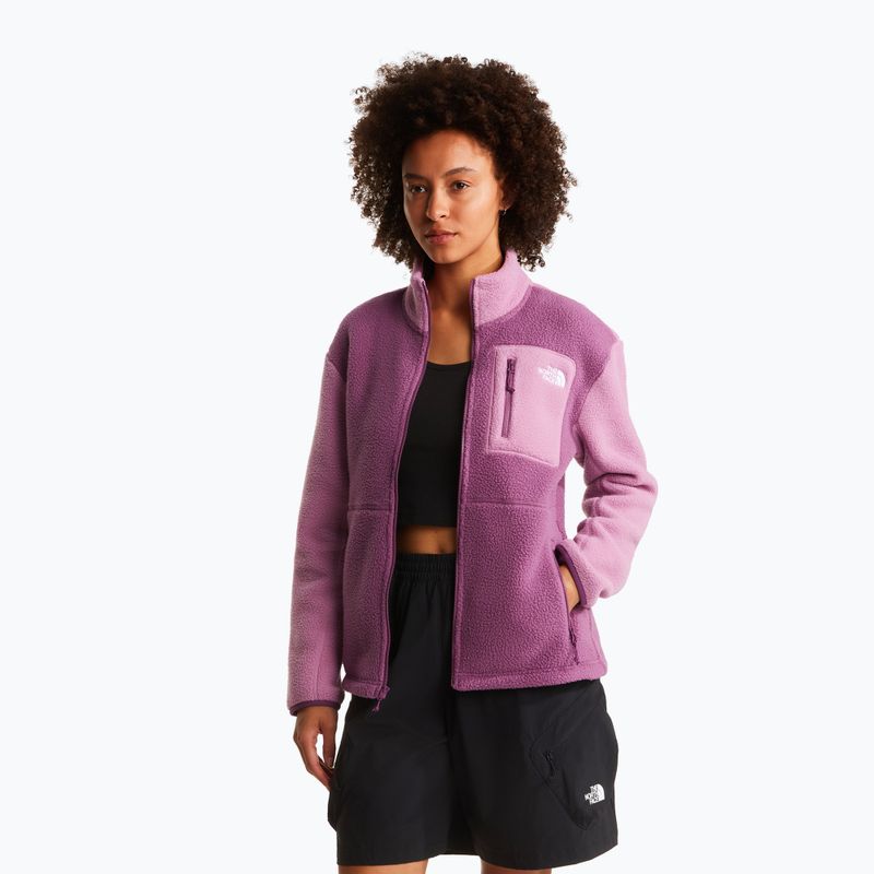 Fleecejacke für Damen The North Face Yumiori Full Zip chroma purple/hushed lavender 5