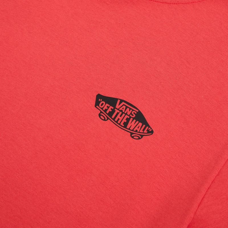 Herren T-Shirt Vans Double Standard Tee crimson haze 3
