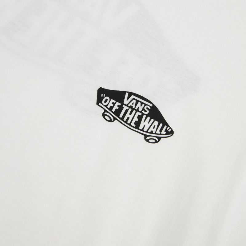 Herren T-Shirt Vans Double Standard Tee white/black 3