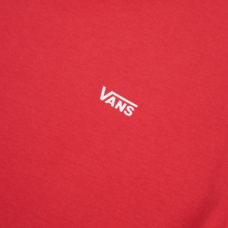 Herren T-Shirt Vans Left Chest SS crimson haze 3