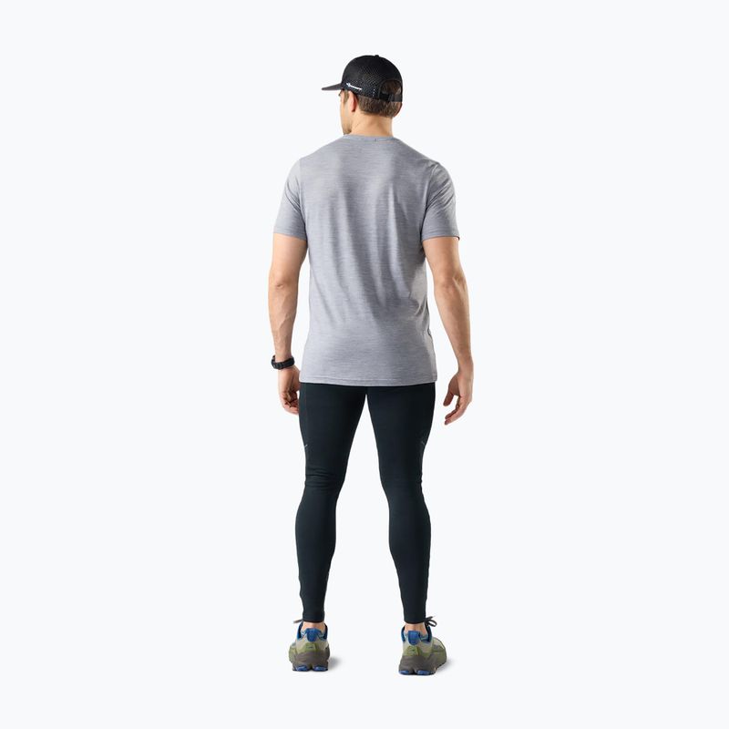 Herren-Shirt Smartwool Moose Mode Active Graphic Tee SS light gray heather 2