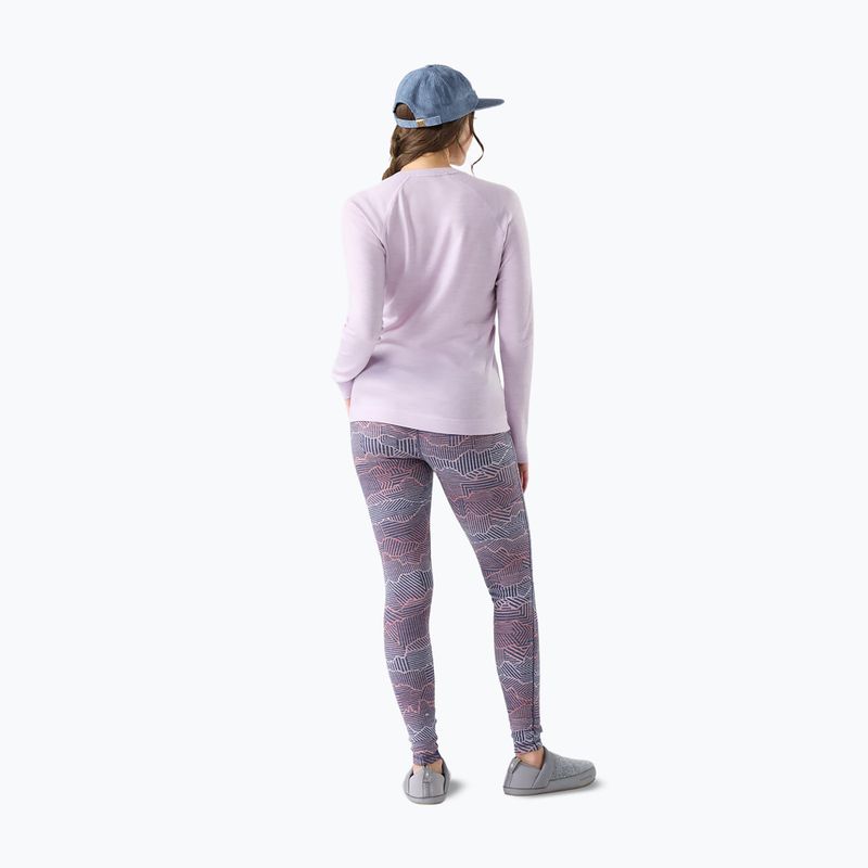 Damen-Funktionssweatshirt Smartwool Merino 250 Baselayer Crew Boxed lavender sky heather 2