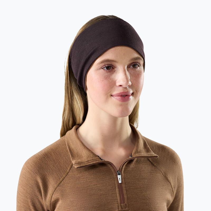 Stirnband Smartwool Thermal Merino Reversible mocha heather 3