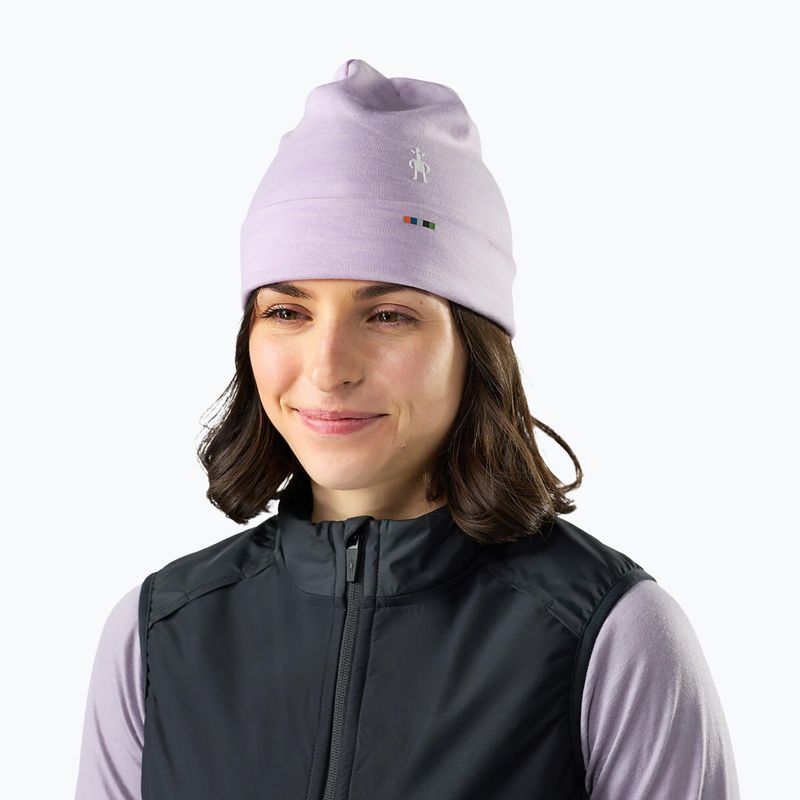 Wintermütze Smartwool Merino Reversible Cuffed lavender sky heather 2