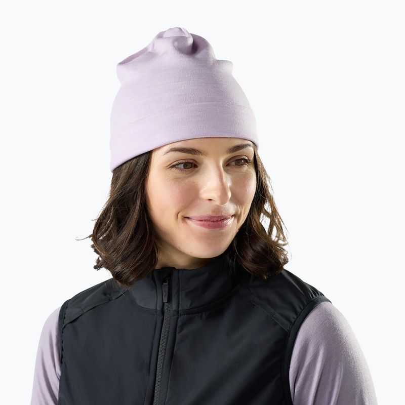 Wintermütze Smartwool Merino Reversible Cuffed lavender sky heather 3