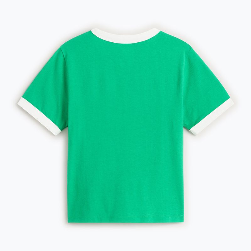 Damen T-Shirt Vans Center Chest Ringer Tee vivid verdant 2