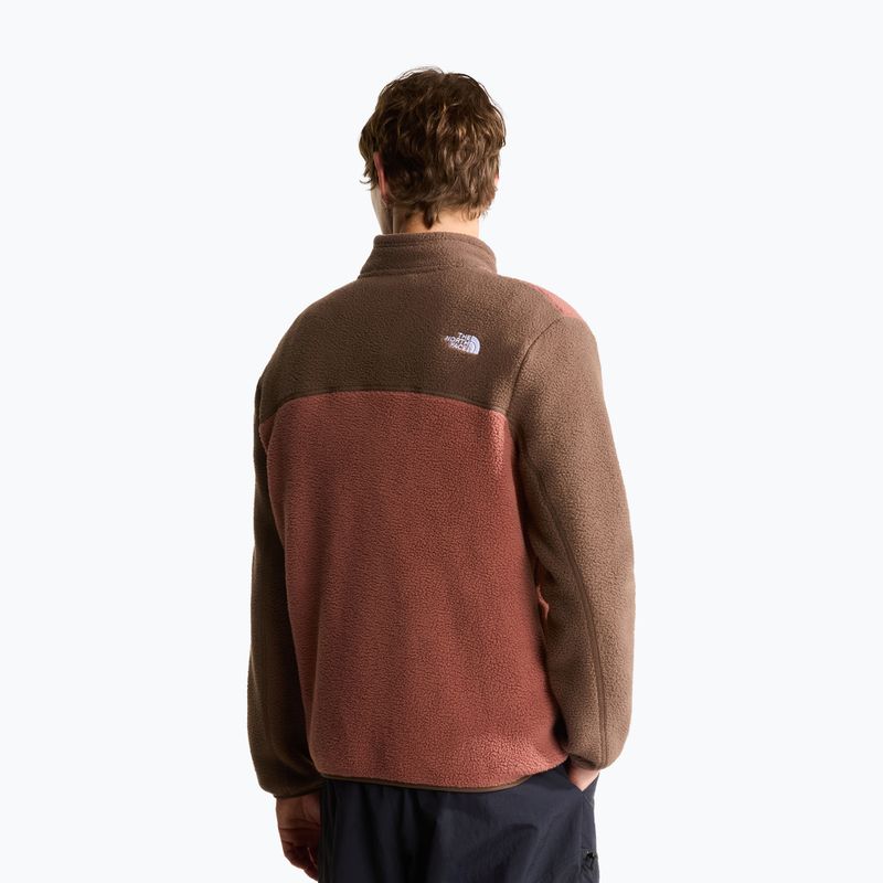 Fleecejacke für Herren The North Face Yumiori Full Zip copper silt/smo 3