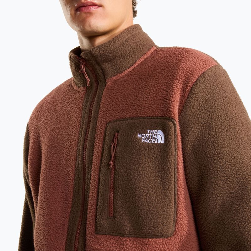 Fleecejacke für Herren The North Face Yumiori Full Zip copper silt/smo 4