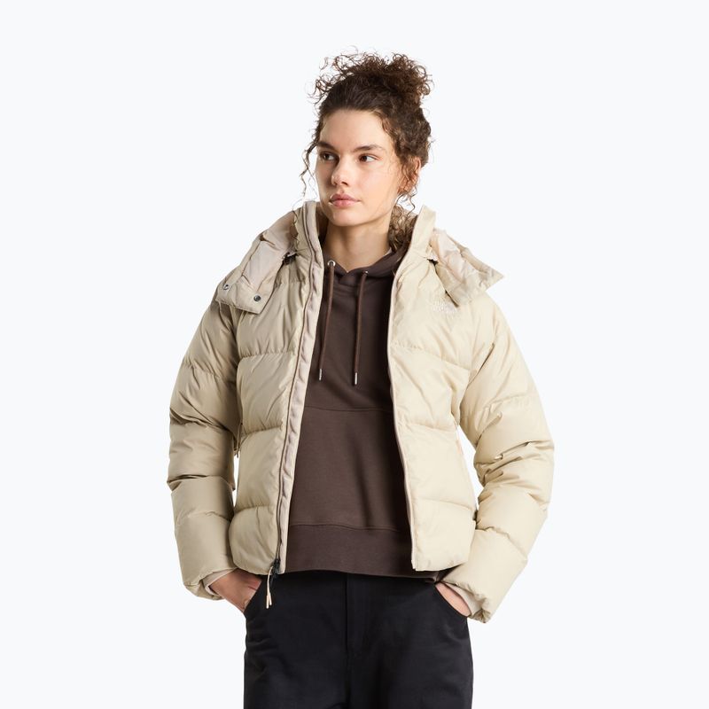 Damen-Daunenjacke The North Face Hydrenalite City Down Hooded timeless taupe 4