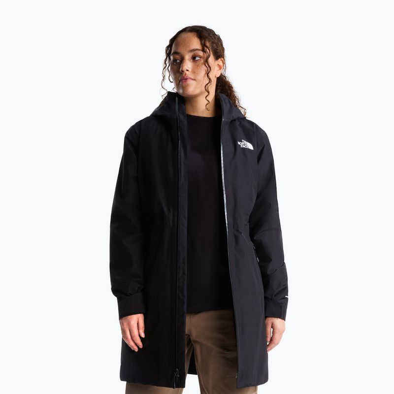 Damen Isolierter Mantel The North Face Hikesteller Insulated Parka tnf schwarz 4
