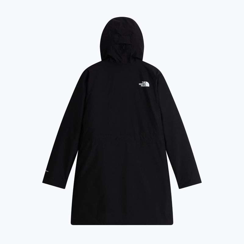 Damen Isolierter Mantel The North Face Hikesteller Insulated Parka tnf schwarz 6