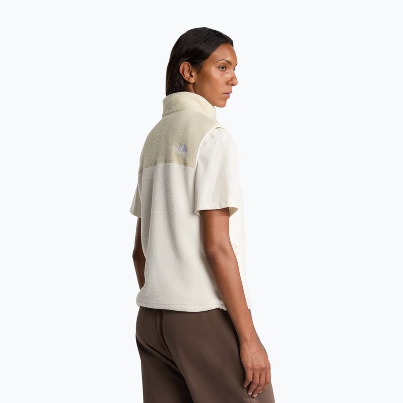 Damenweste The North Face Yumiori white dune/desert stone 3