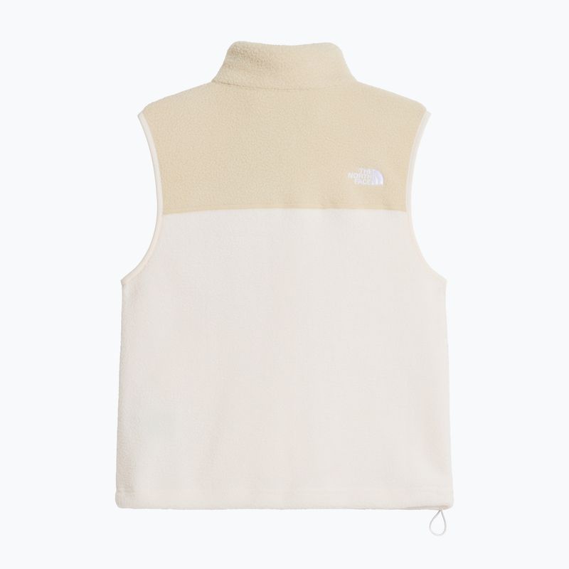 Damenweste The North Face Yumiori white dune/desert stone 5