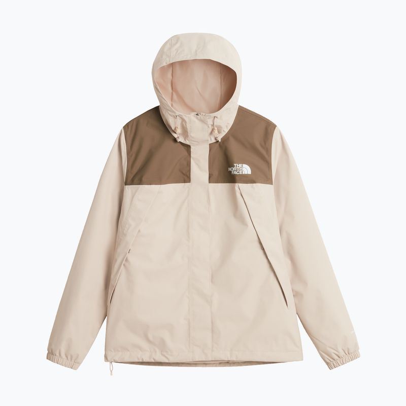 Damen-Regenjacke The North Face Antora Rain timeless taupe/garnet 5