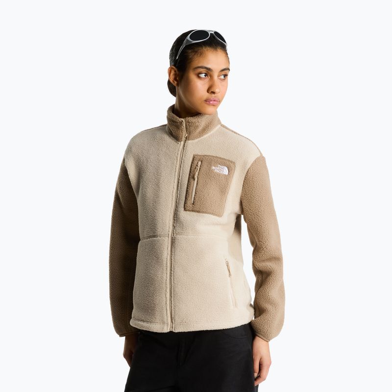 Fleecejacke für Damen The North Face Yumiori Full Zip timeless taupe 4