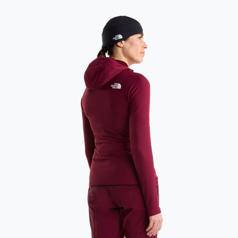Damen-Trekkingsweatshirt The North Face Summit Futurefleece Full Zip Hoodie burgundy crush 3