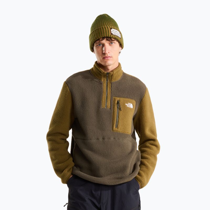 Fleecejacke für Herren The North Face Yumiori Full Zip new taupe green