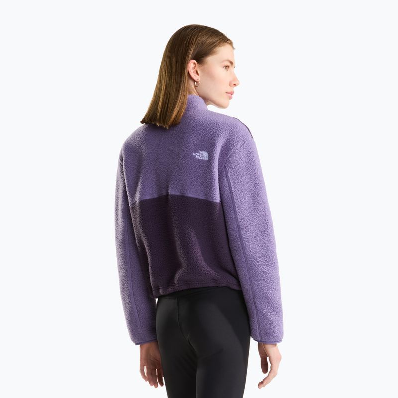 Fleecejacke für Damen The North Face Yumiori 1/4 Zip endless dusk/gr 3