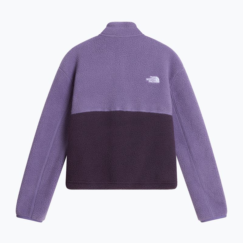 Fleecejacke für Damen The North Face Yumiori 1/4 Zip endless dusk/gr 5