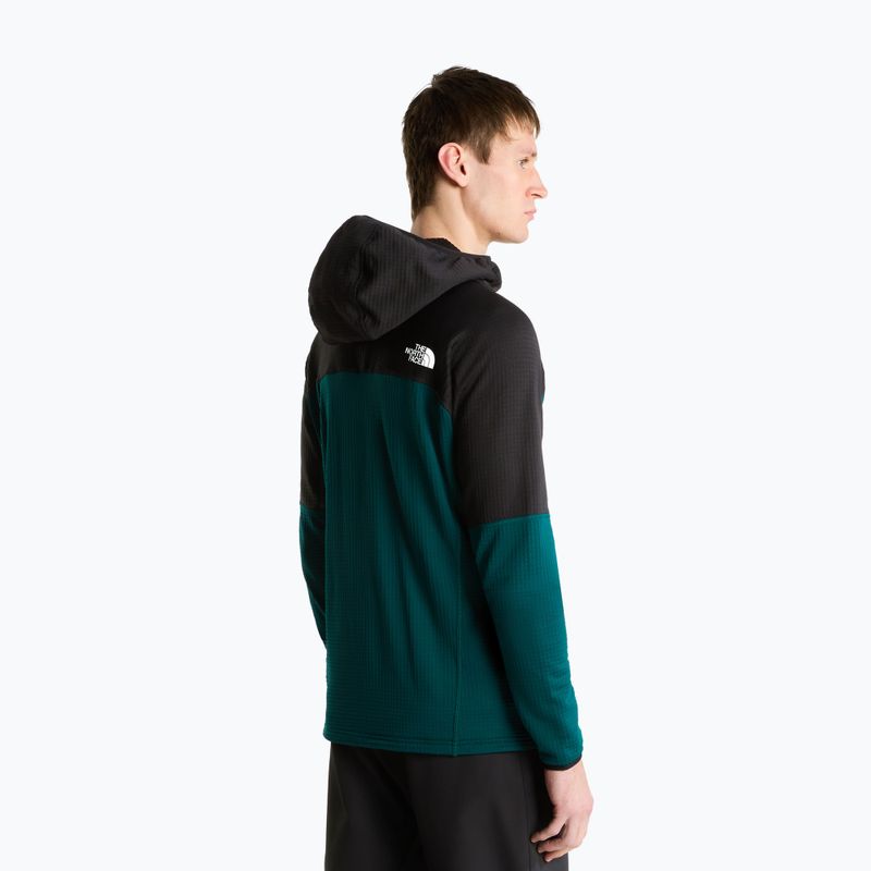 Herrenjacke The North Face Polartec Powergrid Stormgap Hoodie Pacific Teal/Tnf Black 3