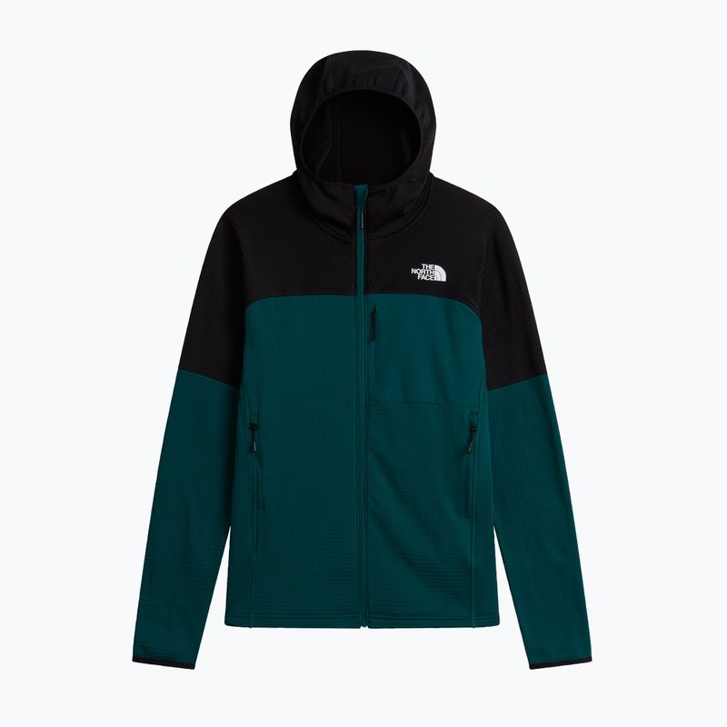 Herrenjacke The North Face Polartec Powergrid Stormgap Hoodie Pacific Teal/Tnf Black 5